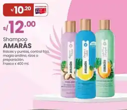 Vega Amarás shampoo oferta