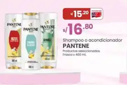 Vega Pantene shampoo o acondicionador oferta