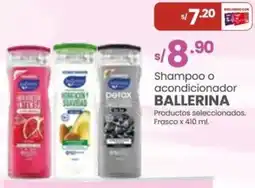 Vega Ballerina shampoo o acondicionador oferta