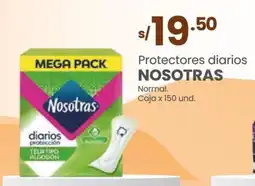 Vega Nosotras protectores diarios oferta
