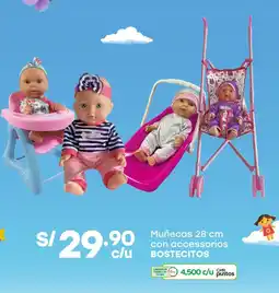 Tottus Bostecitos muñecas con accessorios oferta