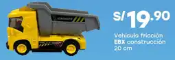 Tottus EBX vehículo fricción construcción oferta