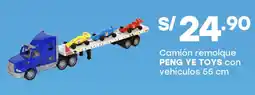 Tottus Peng ye toys camión remolque con vehículos oferta