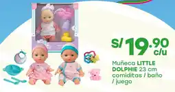 Tottus Little dolphie muñeca comiditas/baño /juego oferta