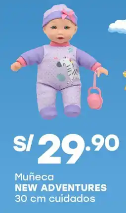 Tottus New adventures muñeca oferta