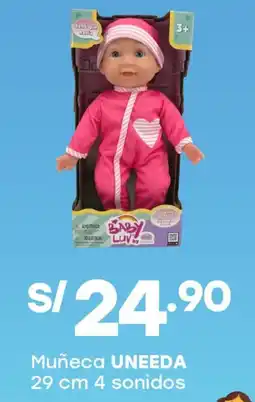 Tottus Uneeda muñeca oferta
