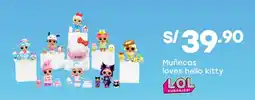 Tottus Hello kitty muñecas loves oferta