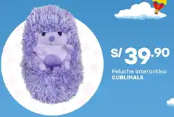 Tottus Curlimals peluche interactivo oferta