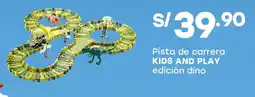 Tottus Kids and play pista de carrera edición dino oferta