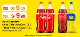 Metro Coca cola sin azúcar oferta