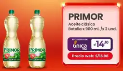 Vega Primor aceite clásico botella oferta