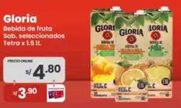 Vega Gloria bebida de fruta sab. seleccionados tetra oferta