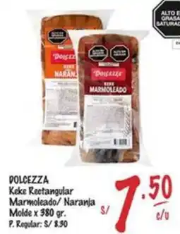 MaxiAhorro Dolcezza keke rectangular marmoleado/ naranja molde oferta