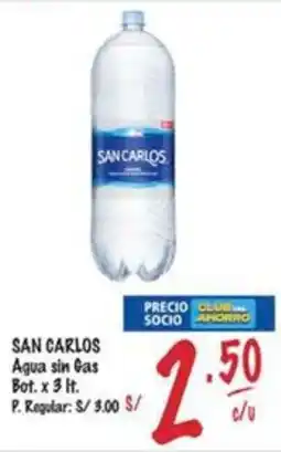 MaxiAhorro San carlos agua sin cas bot. oferta