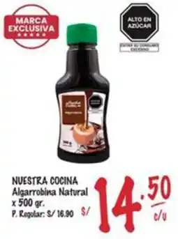 MaxiAhorro Nuestra cocina algarrobina natural oferta