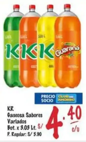 MaxiAhorro KR gaseosa sabores variados oferta