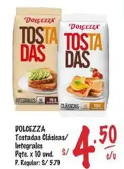 MaxiAhorro Dolcezza tostadas clásicas/ integrales pate. oferta
