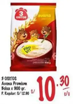 MaxiAhorro 3 ositos avena premium bolsa oferta