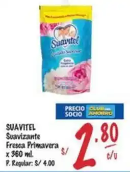 MaxiAhorro Suavitel suavizante fresca primavera oferta