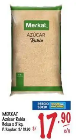 MaxiAhorro Merkat azúcar rubia bolsa oferta