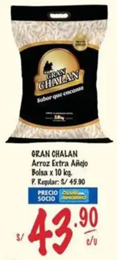 MaxiAhorro Gran chalan arroz extra añejo bolsa x oferta