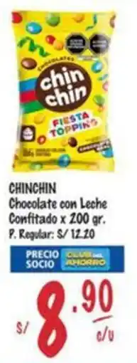 MaxiAhorro Chinchin chocolate con leche confitado oferta