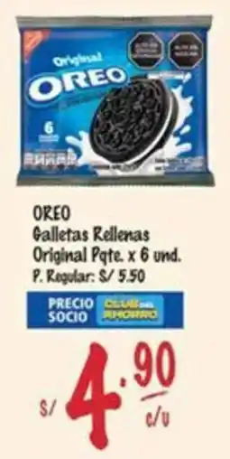 MaxiAhorro Oreo galletas rellenas original pqte. oferta