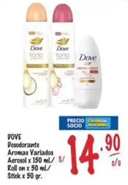 MaxiAhorro Dove desodorante aromas variados aerosol oferta