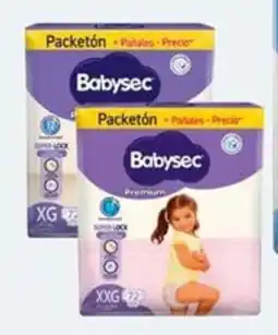 MaxiAhorro Babysec premium pañal para bebés pqte. oferta