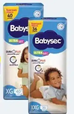 MaxiAhorro Babysec ultrasec pañal para bebés pqte. oferta