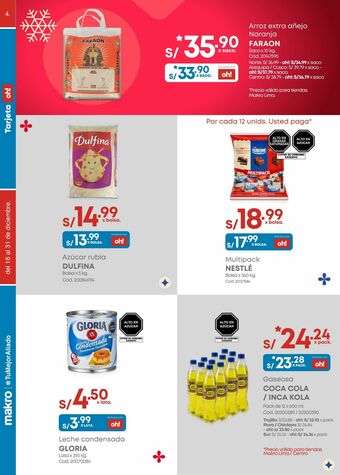 Makro Arroz faraon oferta