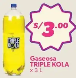 Hiperbodega Precio Uno Triple kola gaseosa oferta