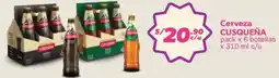Hiperbodega Precio Uno Cusqueña cerveza oferta