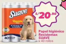 Hiperbodega Precio Uno Suave papel higiénico resistemax oferta
