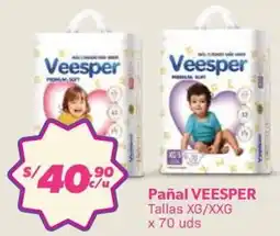 Hiperbodega Precio Uno Veesper pañal oferta