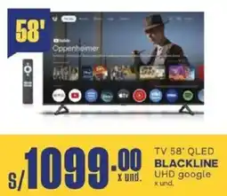 Makro Blackline tv 58' qled oferta