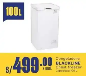 Blackline congeladora chest freezer