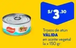 Mass Válida trozos de atún en aceite vegetal la oferta