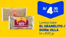 Mass El granelito / dona olla lenteja bebe bl oferta