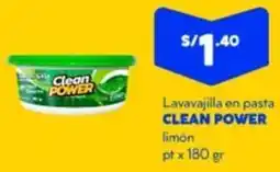 Mass Clean power lavavajilla en pasta limón oferta
