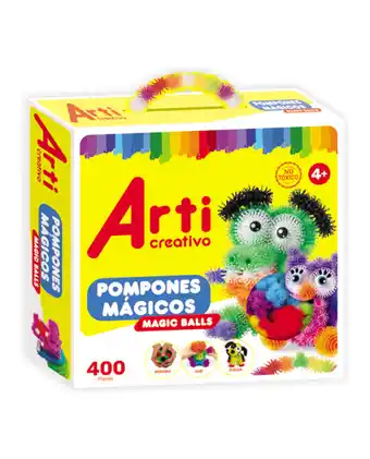 Tiendas EFE Pon-pon magicos x 400 pza c/accesorios oferta