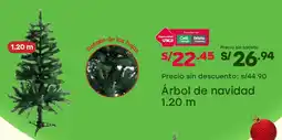 Tottus Árbol de navidad oferta