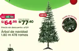 Tottus Árbol de navidad oferta