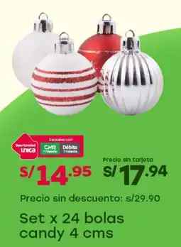Tottus bolas candy oferta