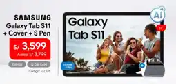 Hiraoka Samsung galaxy tab s11 + cover + s pen oferta