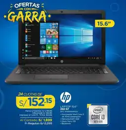 El Gallo Más Gallo Hp laptop 15.6" 250 G7 oferta
