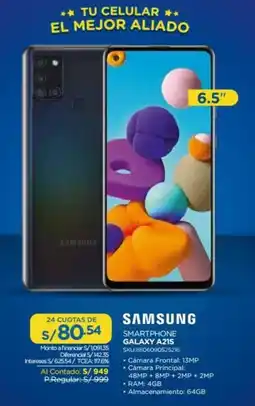 El Gallo Más Gallo Samsung smartphone galaxy A21S oferta
