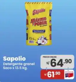 Vega Sapolio Detergente granel Saco oferta