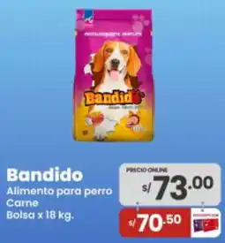 Vega Bandido alimento para perro carne oferta