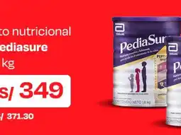 Wong Pediasure suplemento nutricional en polvo oferta